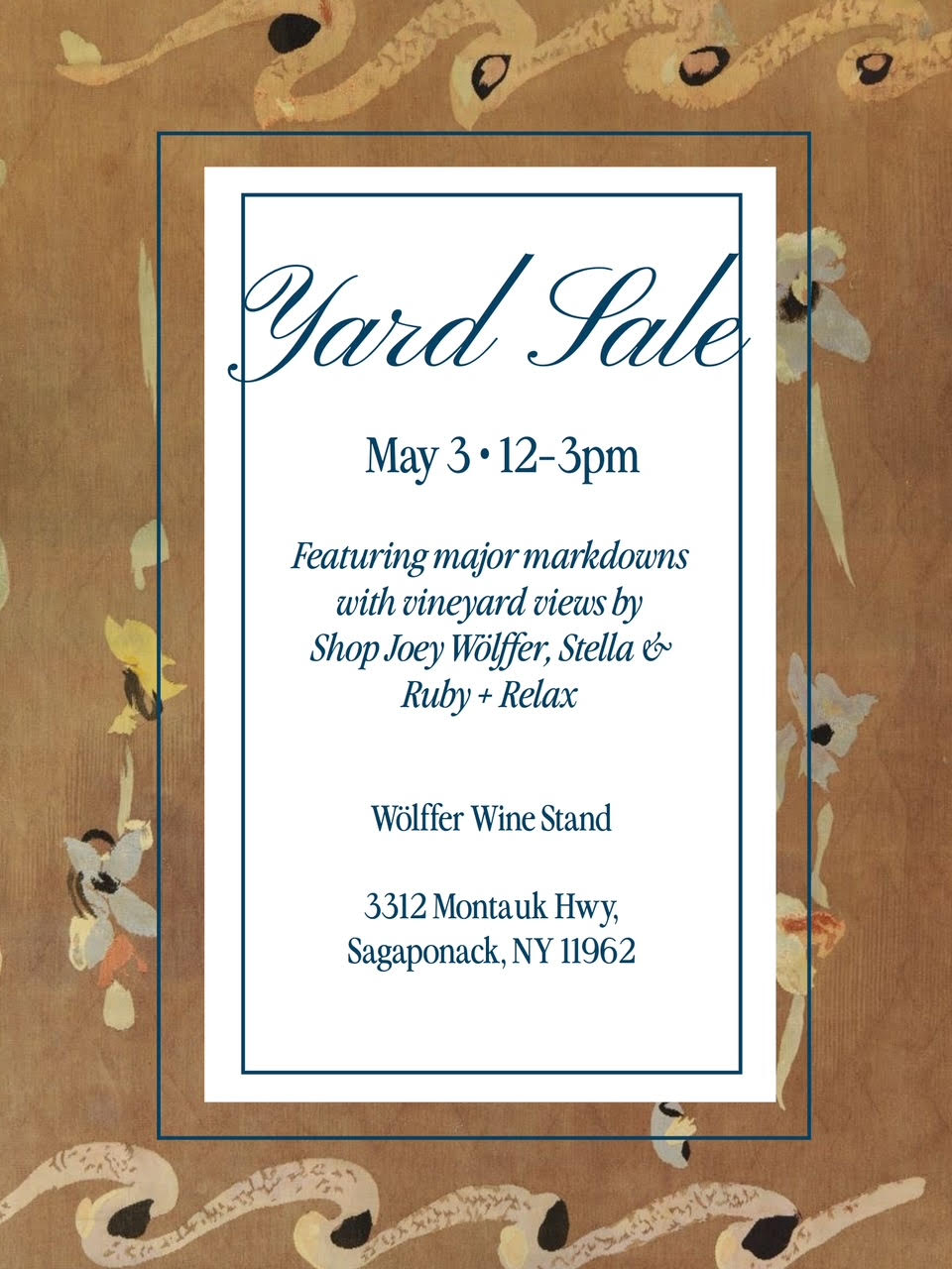YARD SALE