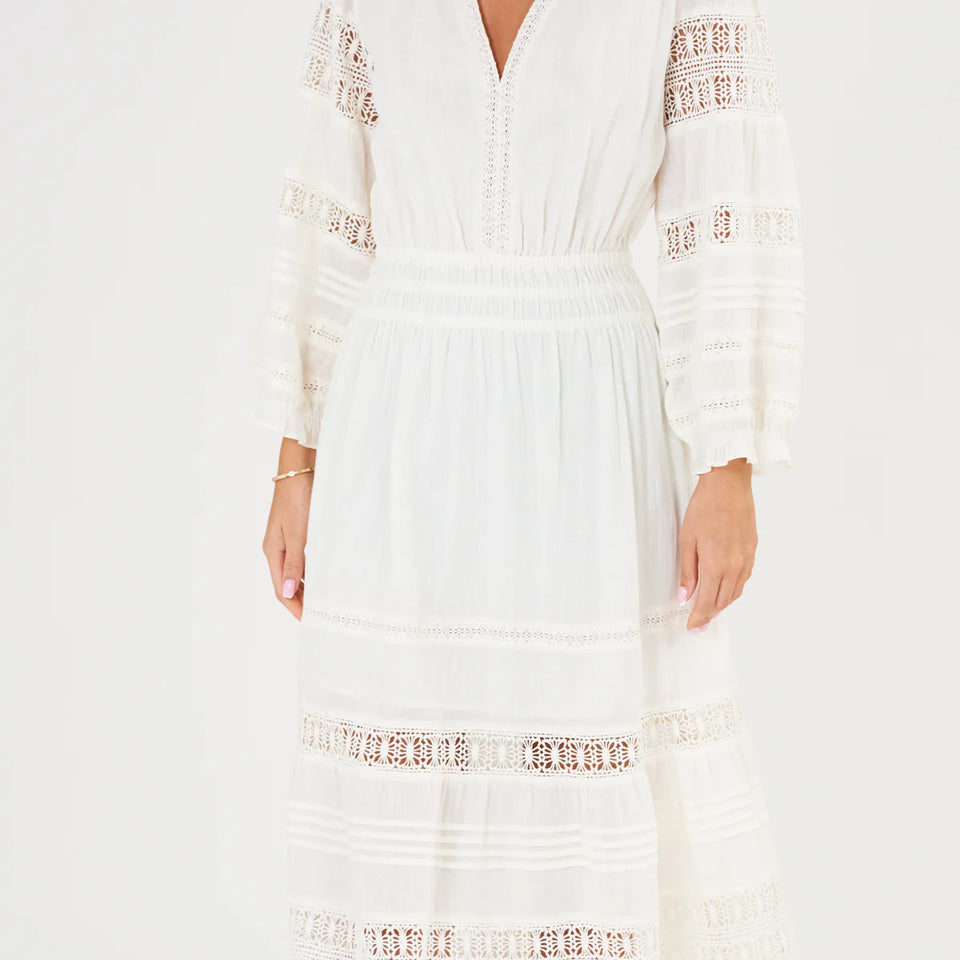 MABE Loretta Dress | White