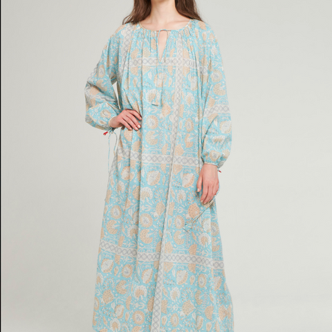 Antik Batik Flavie Dress - Blue