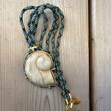 HL Shelly Necklace - Green Multi