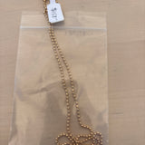 PR gold necklace
