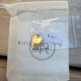 PR Gold Heart Charm