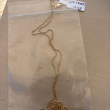 PR thin circles necklace gold