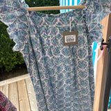 SA Anna Dress medallion floral - lavender