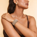 Deepa Gurnani Virgina Cuff | Gold