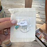 PR Blue Heart Charm