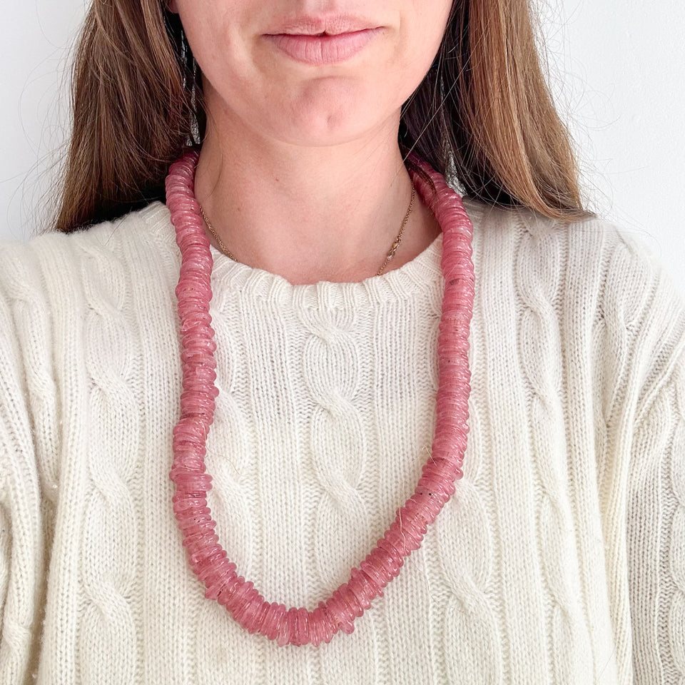 Vintage Chunky Beaded Necklace