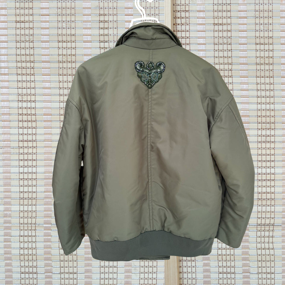 Bazar Deluxe Army Bomber Jacket