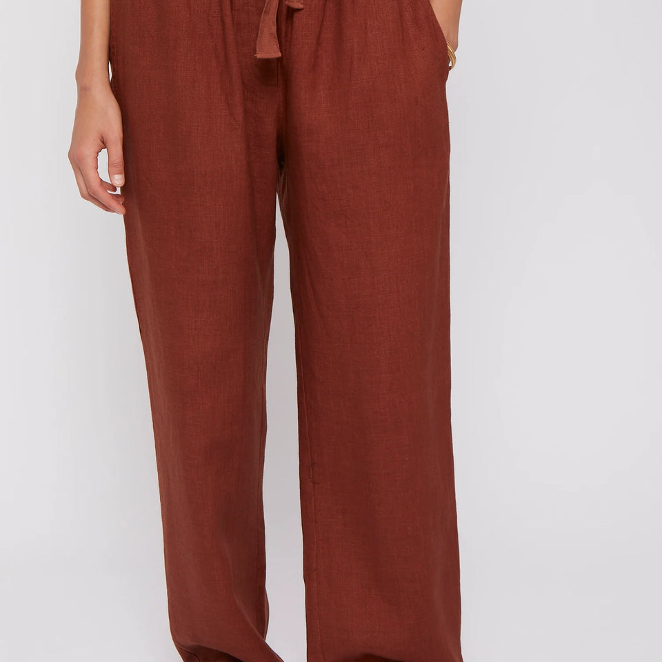Laurence Bras Joggy Pant - Burnt Spice
