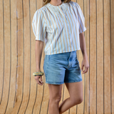 The Joanna Top | Gentleman Stripe