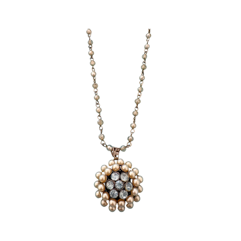 Vintage Pearl Bundle Necklace