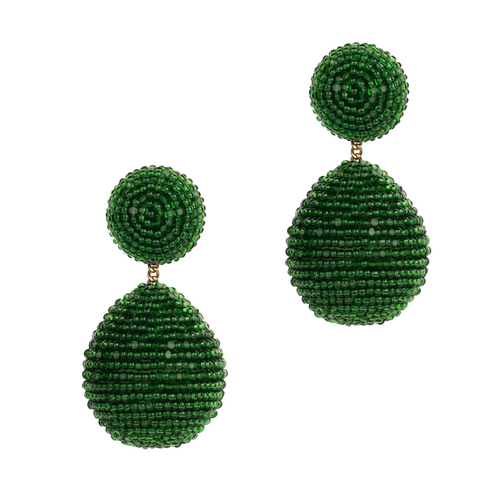Deepa Teslana Earring - Emerald