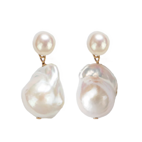 Alhaja Josefina Pearl Earrings Set