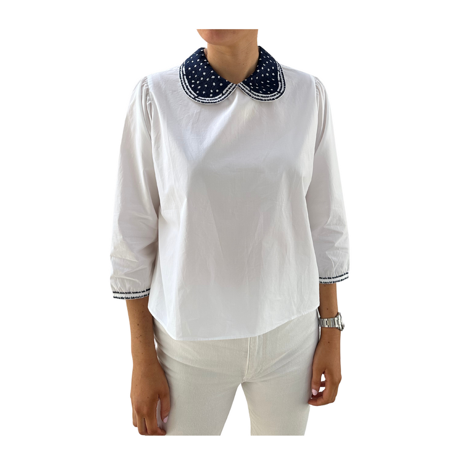Jupe by Jackie Malagoli Top - Optical White