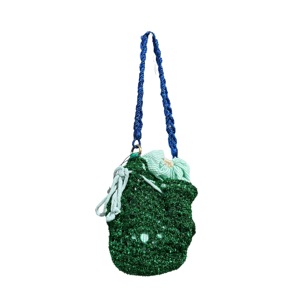 Claramonte Amal Bag - Metallic Green