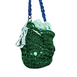 Claramonte Amal Bag - Metallic Green