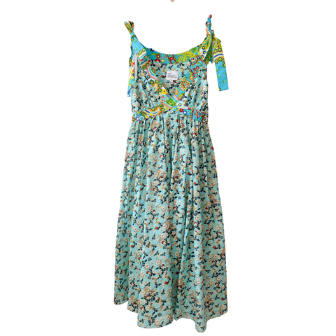 Reworked by Joey Wölffer The Everywhere Dress | Aqua Floral