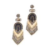 Deepa Gurnani Ishani Earring | Black