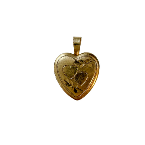 Vintage Mini Heart Locket Charm