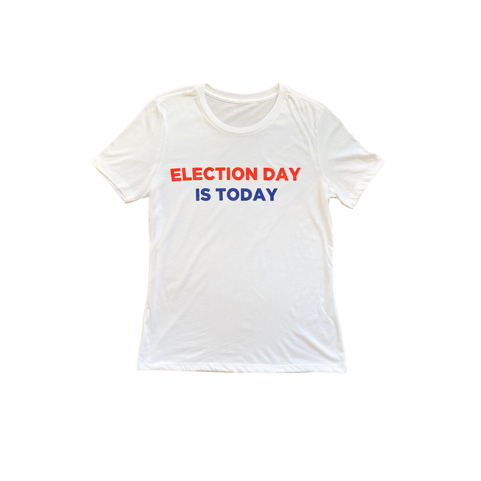 Joey Wolffer X Your Presidential Playlist Election Day is Today T- Shirt