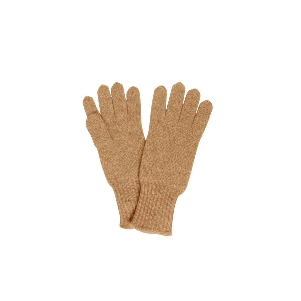 Hat Attack Cashmere Gloves - Nude