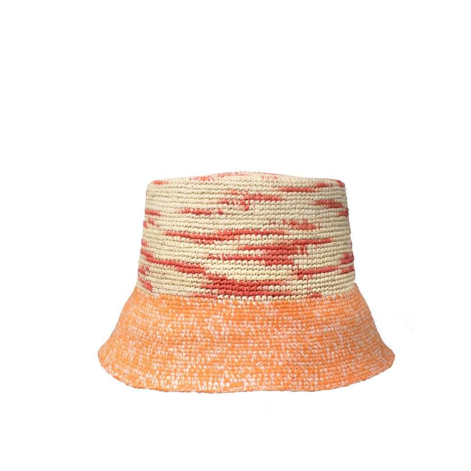 Sensi Studio Lamp Shade Hat - Orange