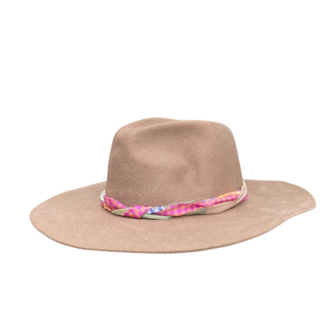 Joey Wolffer Reworked x Hat Attack Mona Hat - Taupe