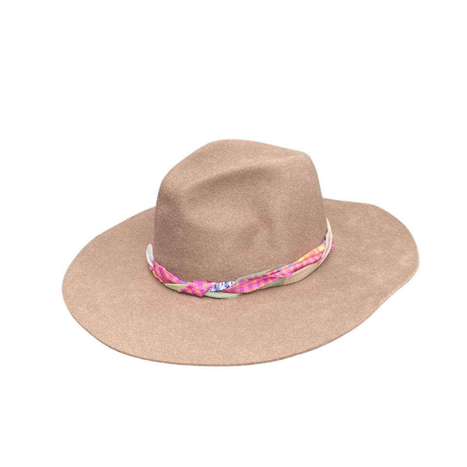 Joey Wolffer Reworked x Hat Attack Mona Hat - Taupe